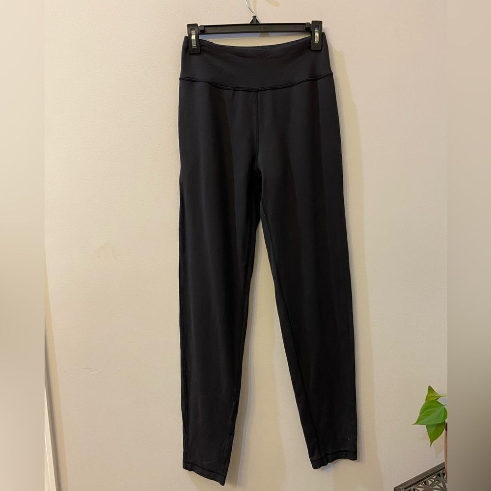 Lululemon Black High Rise Packets Align Pants Women Size 4